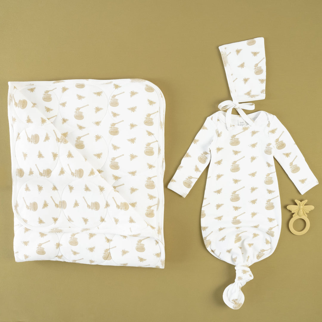vintage bee and honey set