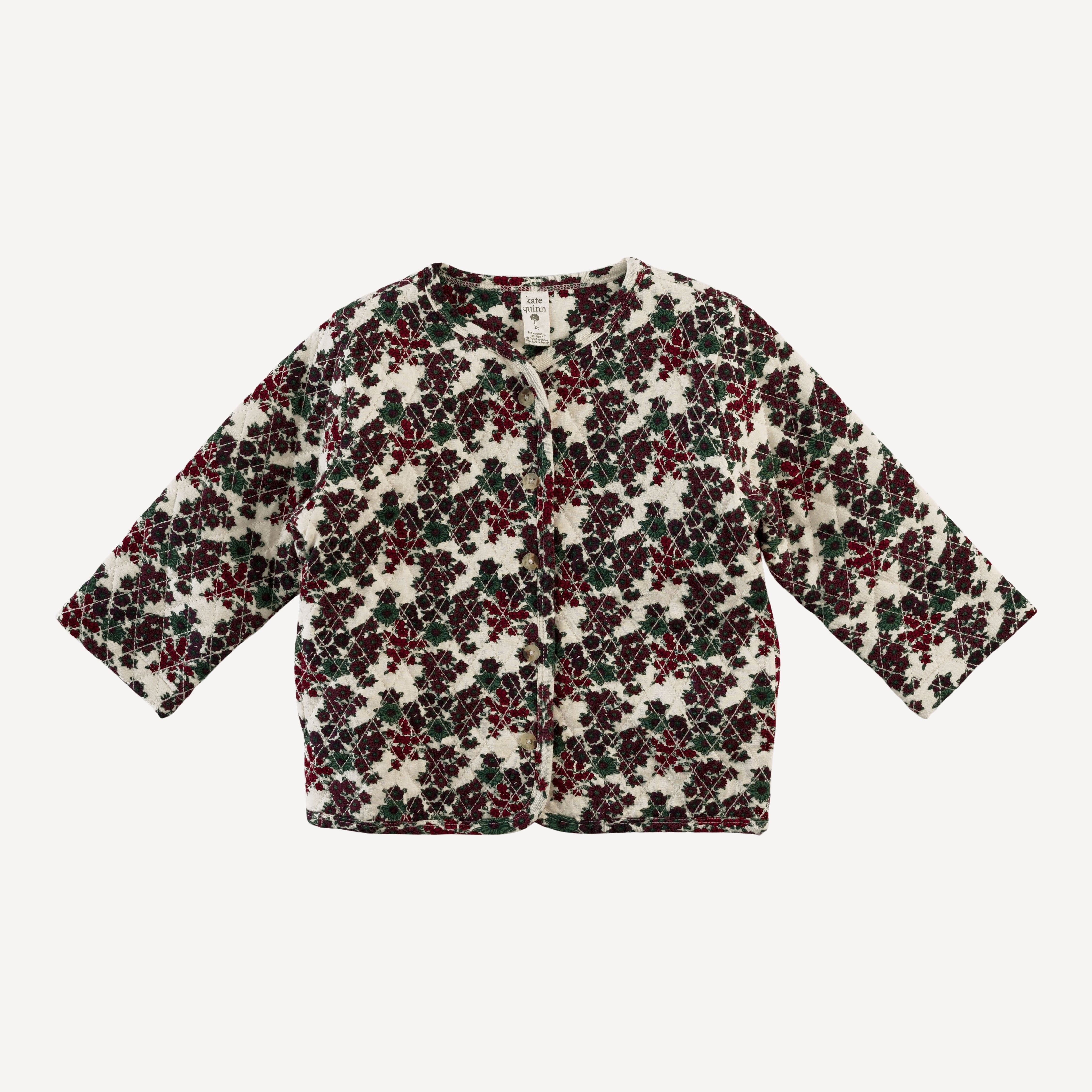 quilted jacket | wildflower | bamboo – kate quinn