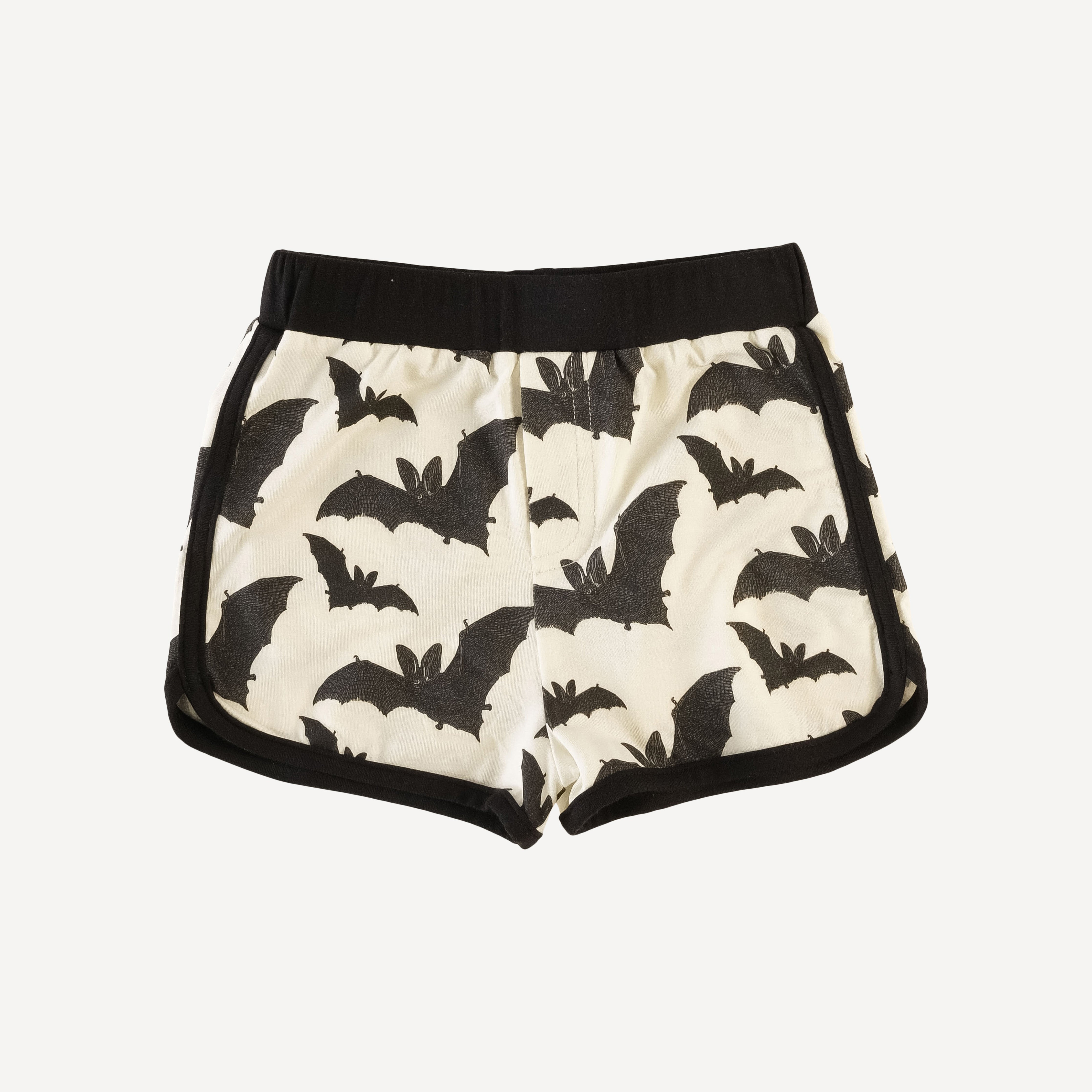 Retro Track Short Black Bat Bamboo Kate Quinn