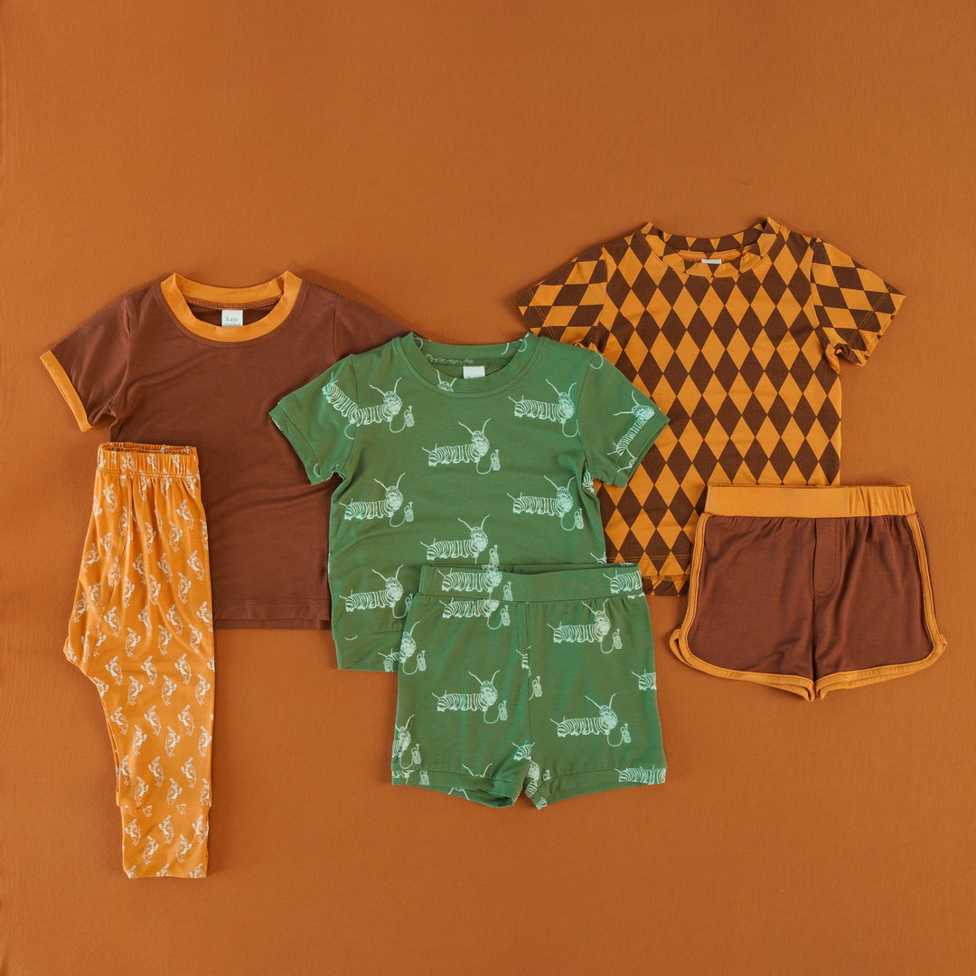 fancy rabbit + meadow caterpillar set