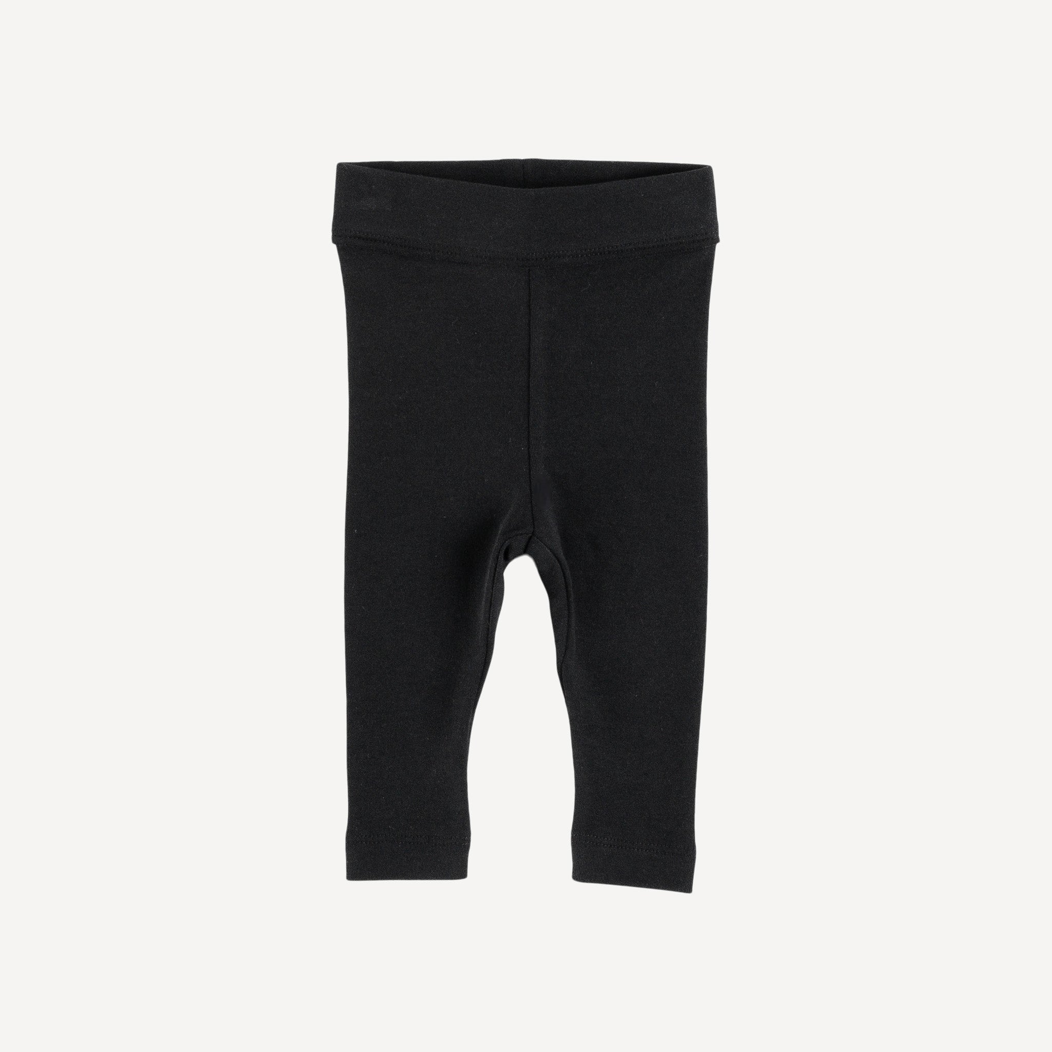 classic skinny legging black organic cotton interlock kate quinn