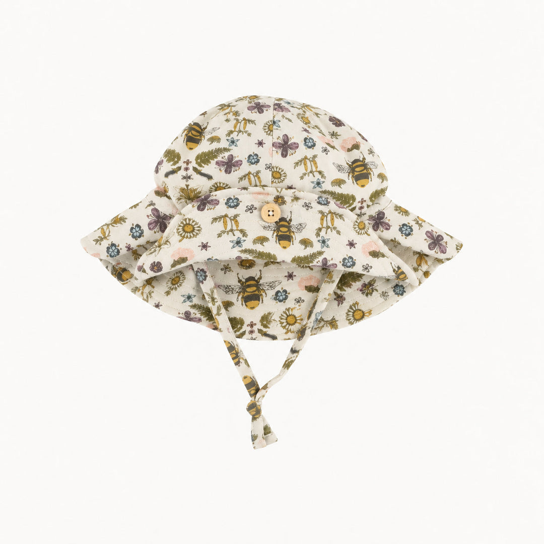 PREORDER button sun hat | litho bee | modal
