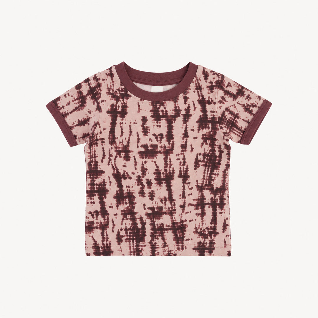 PREORDER ivan ringer tee | tanzanite shibori | modal