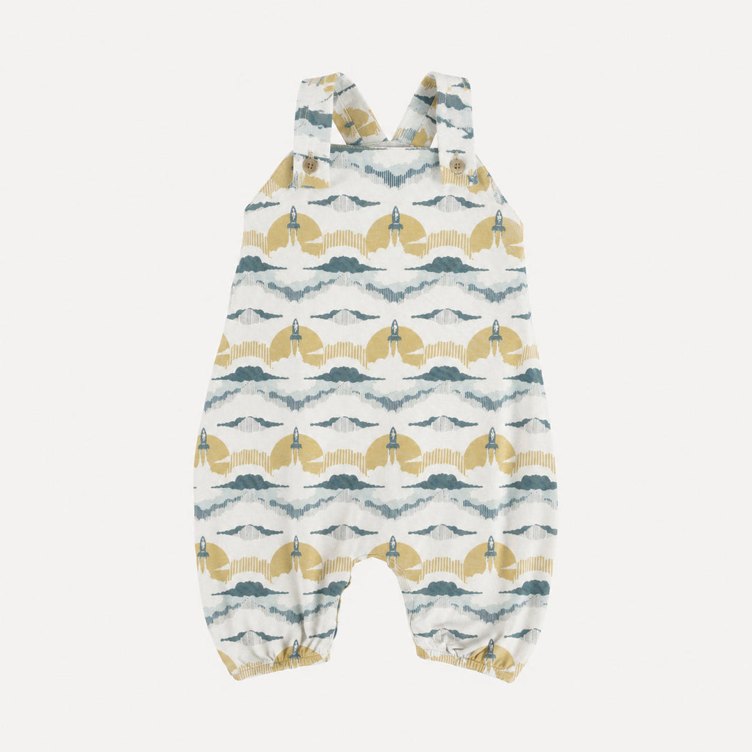 PREORDER country bubble jumpsuit | rocket | bamboo