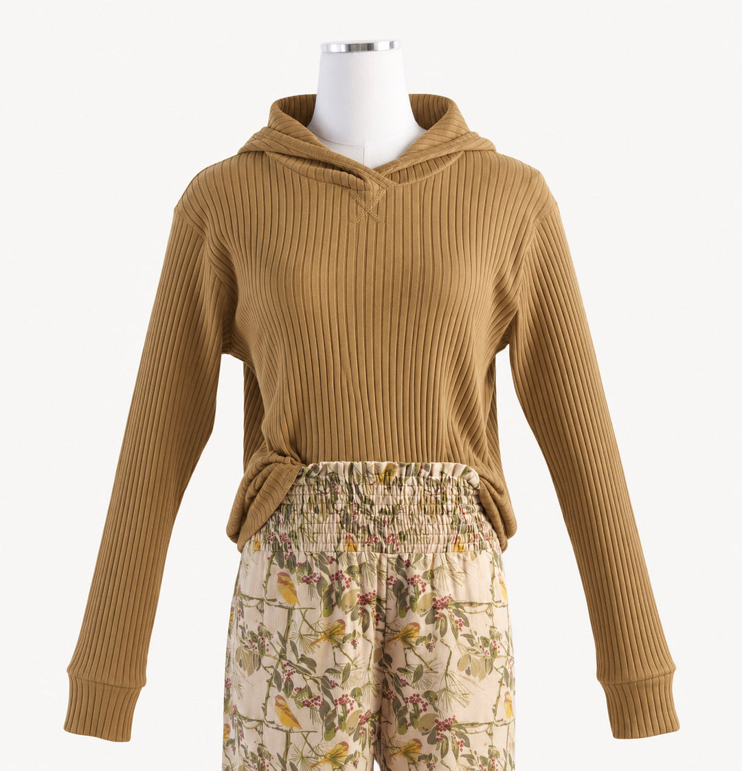 PREORDER womens hoodie | apple cinnamon | organic cotton wide rib