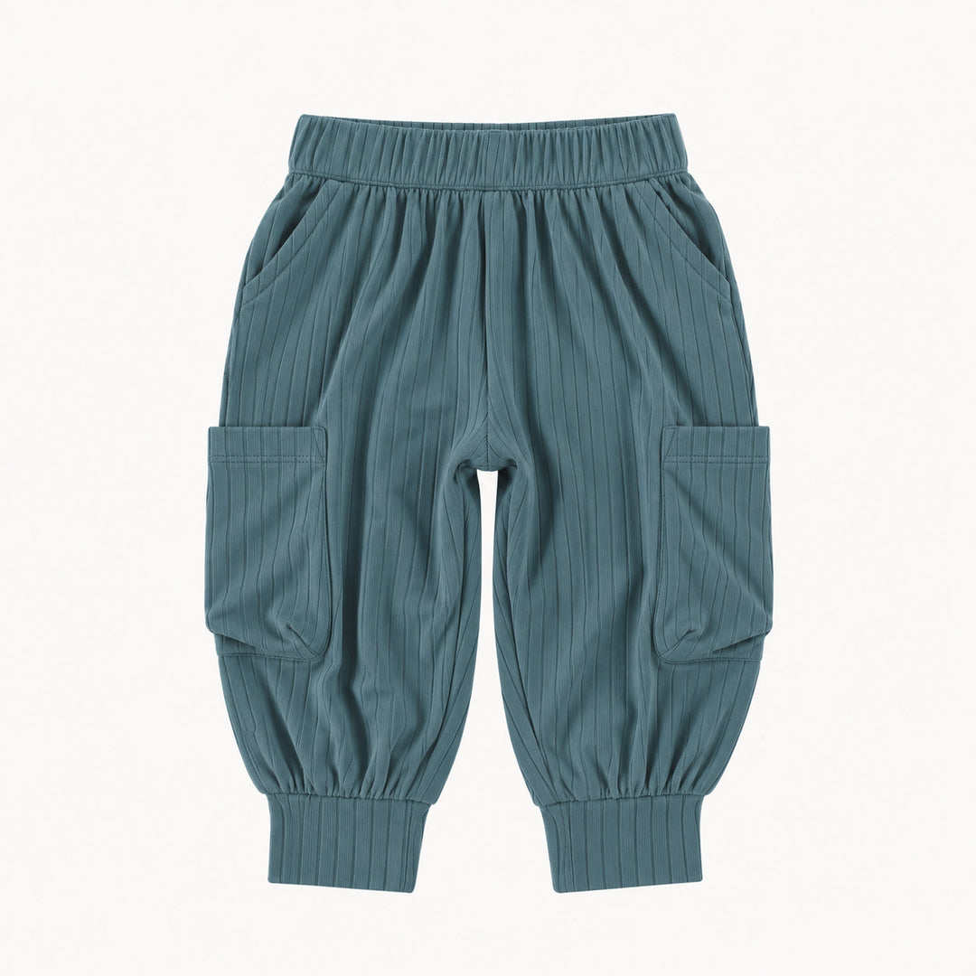 PREORDER cargo bubble pant | tapestry | woods rib