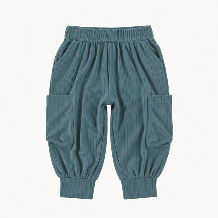 PREORDER cargo bubble pant | tapestry | woods rib