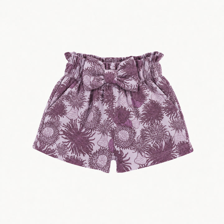 PREORDER paper bag short | purple anemone | modal
