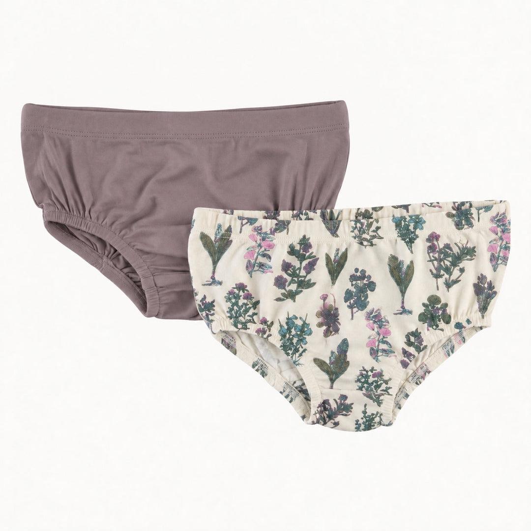 PREORDER underwear set of 2 | litho floral | modal