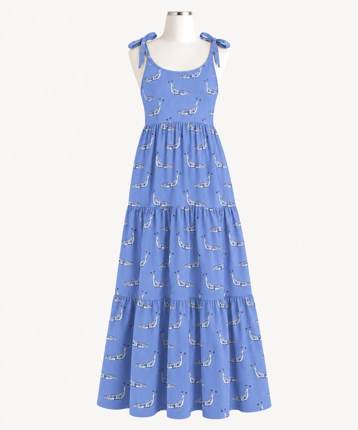 PREORDER womens spaghetti tie prairie dress | ice slug party | modal
