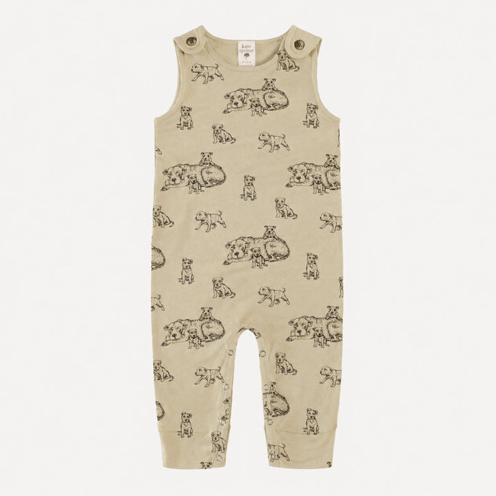 PREORDER vintage button tab sport jumpsuit | pit bulls | bamboo