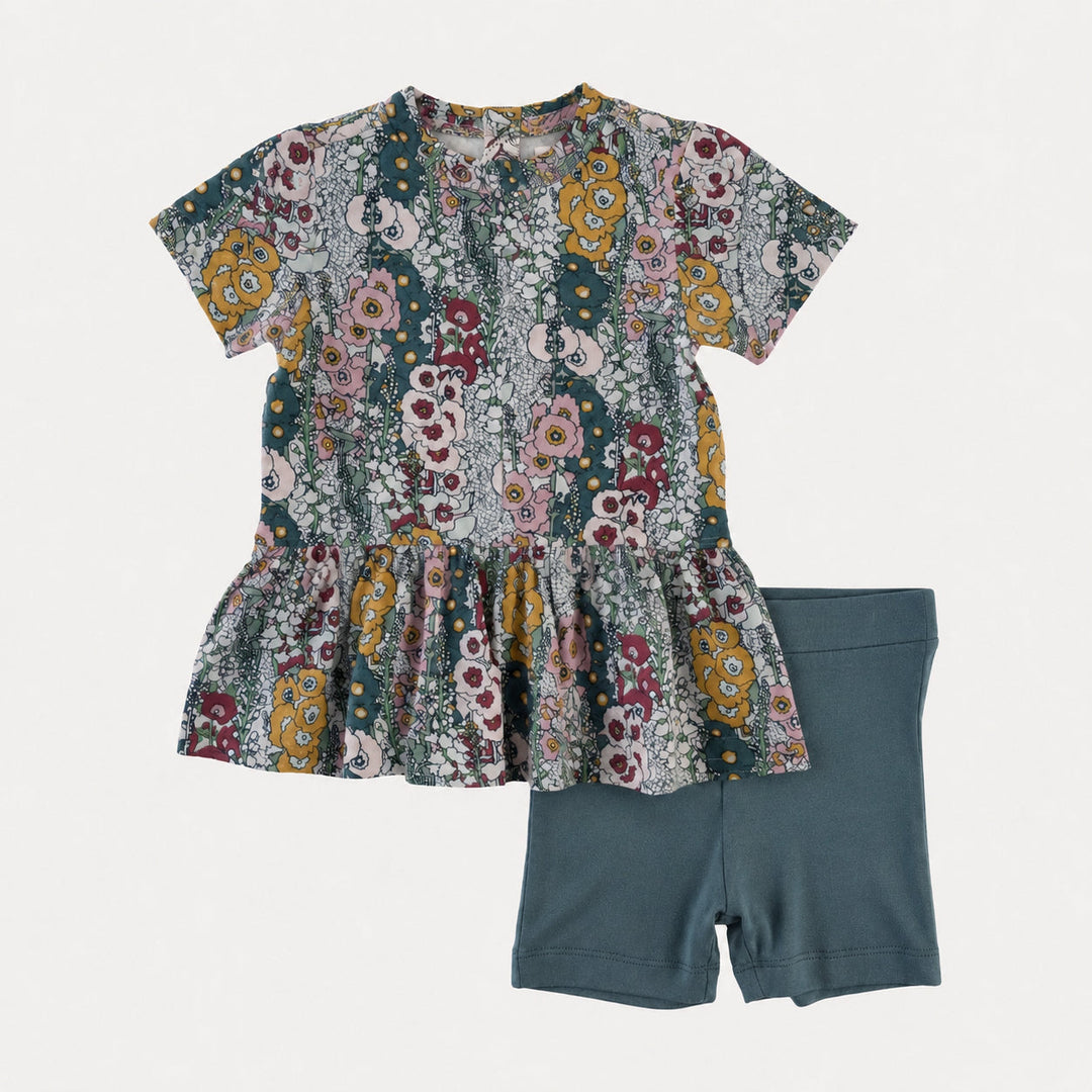 PREORDER kate short set | hollyhock | bamboo