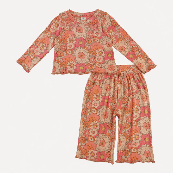 PREORDER long sleeve jade set | mod 60s burst | bamboo