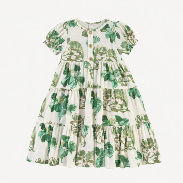 PREORDER short puff sleeve prairie dress | magnolia | modal