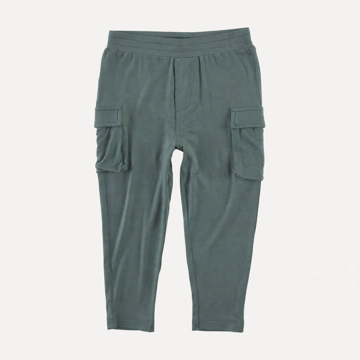 PREORDER skinny cargo pant | forest | bamboo