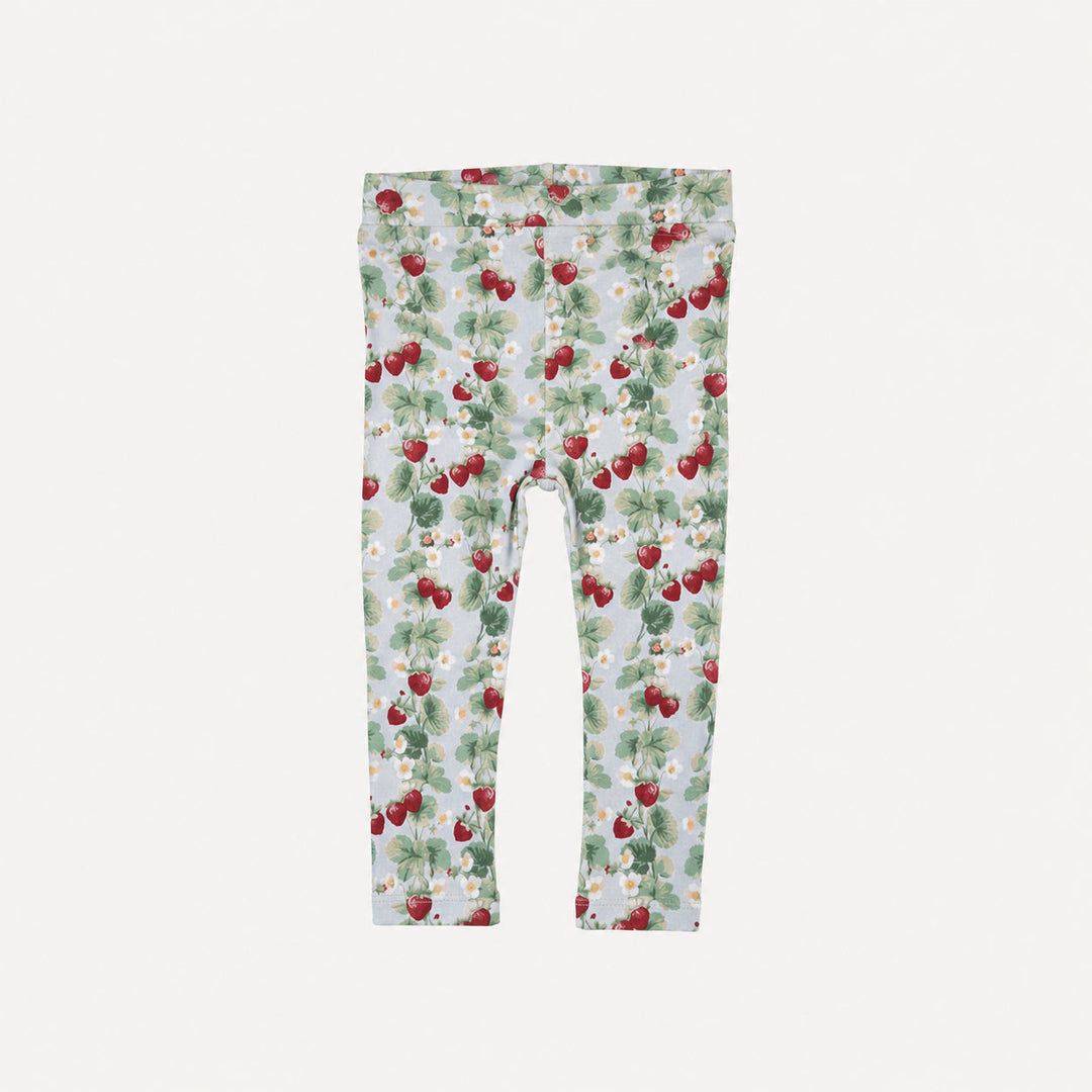 PREORDER classic skinny legging | strawberry vine | bamboo