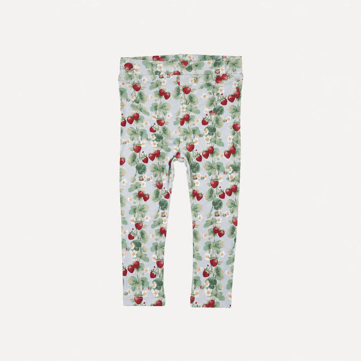 PREORDER classic skinny legging | strawberry vine | bamboo