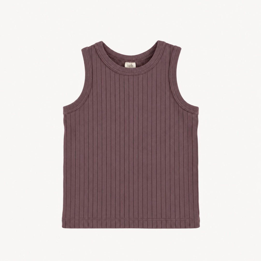 PREORDER skinny tank | huckleberry | woods rib