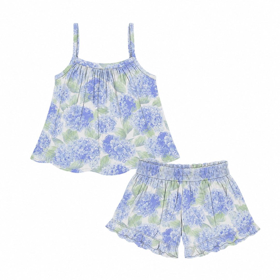 PREORDER lively set | blue hydrangea | bamboo