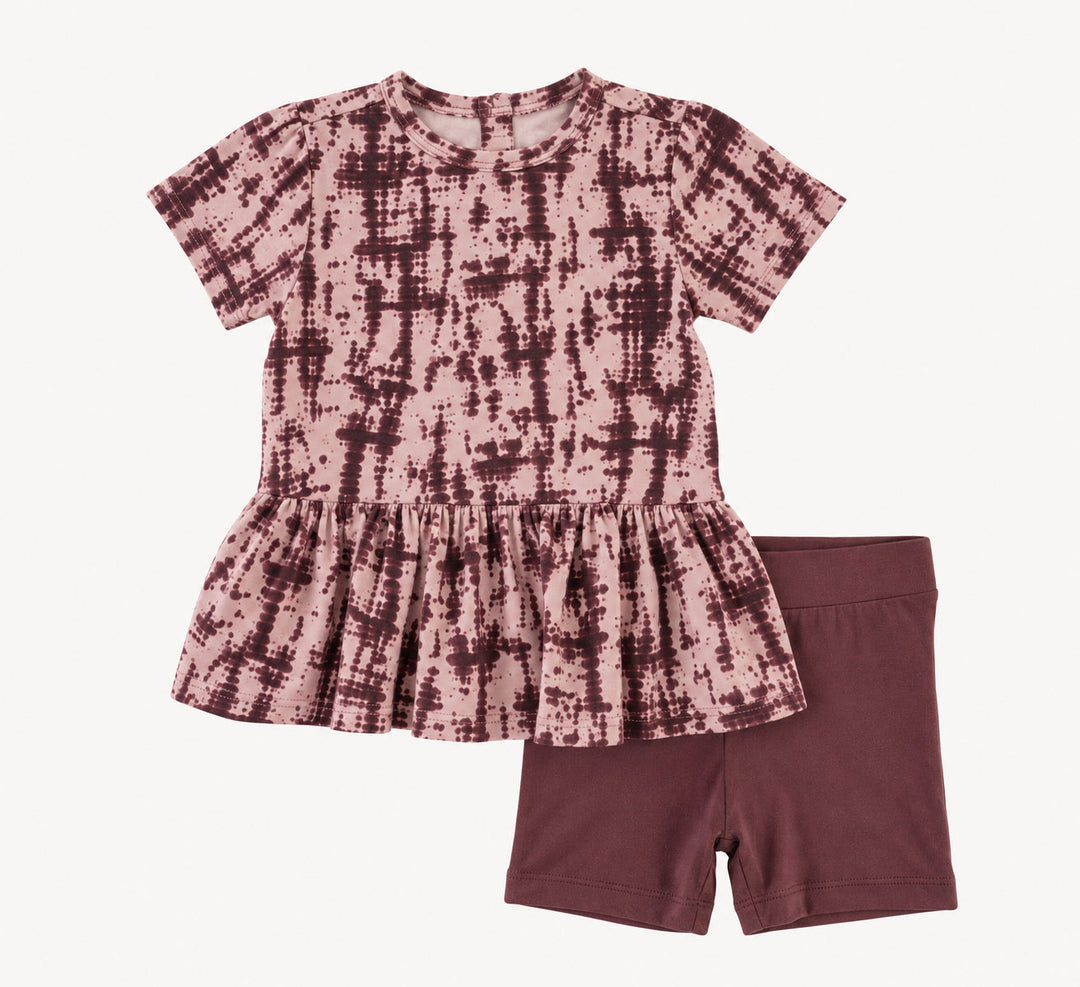 PREORDER kate short set | tanzanite shibori | modal