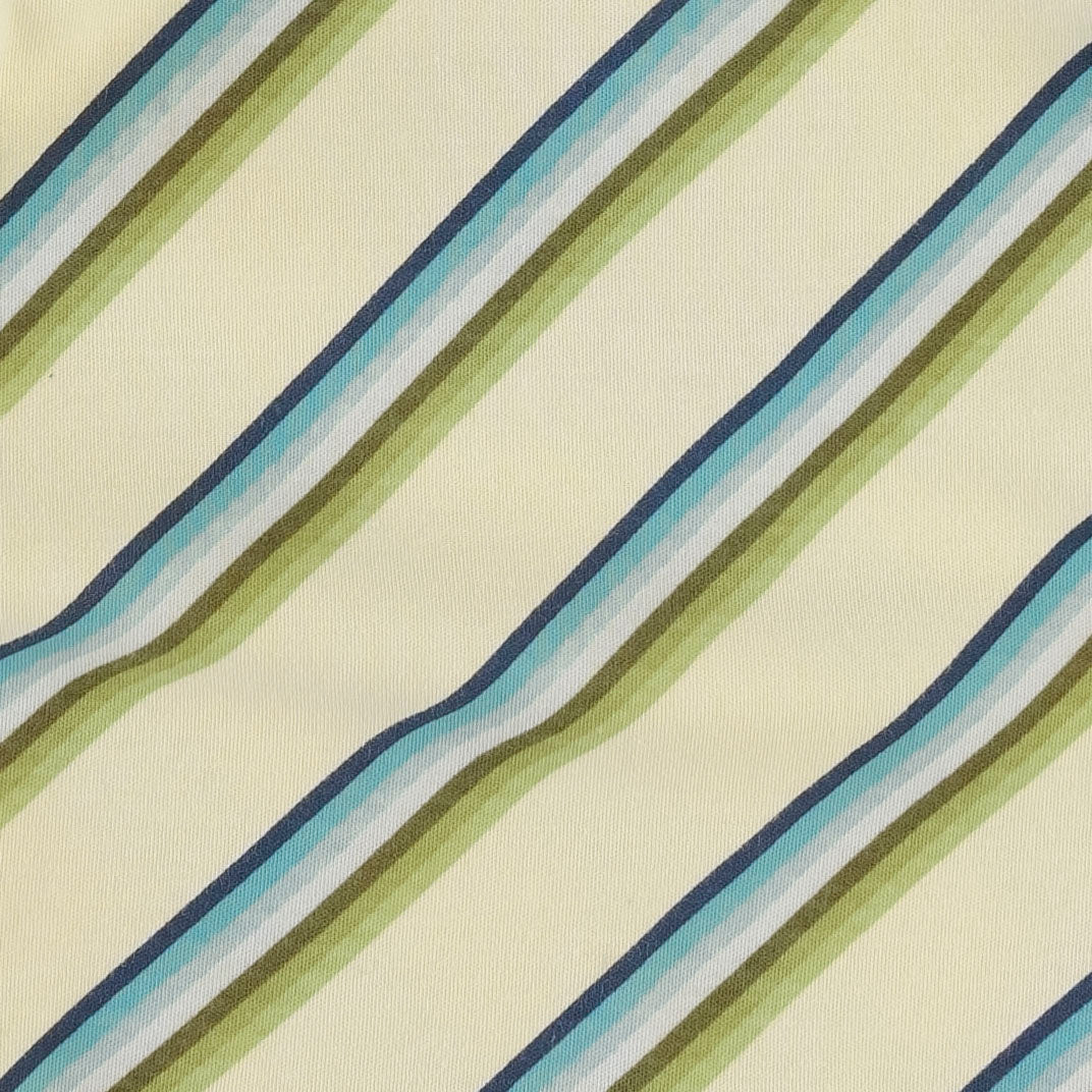 classic single layer blanket | 70s ranch stripe | organic cotton interlock