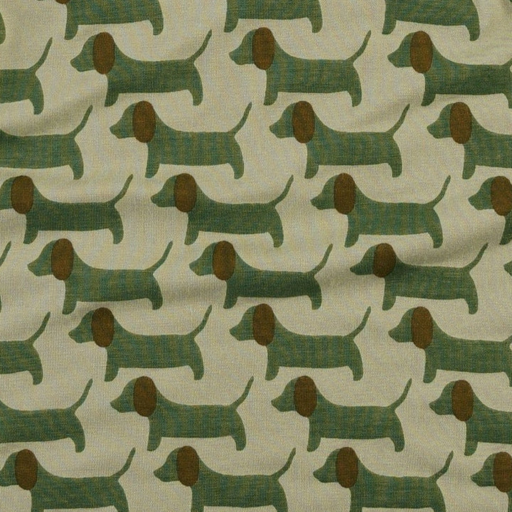 country cuffed jumpsuit | 70s puppies | bamboo