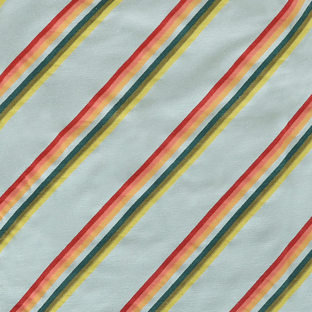 long sleeve essential boxy tee | 70s ranch stripe | bamboo