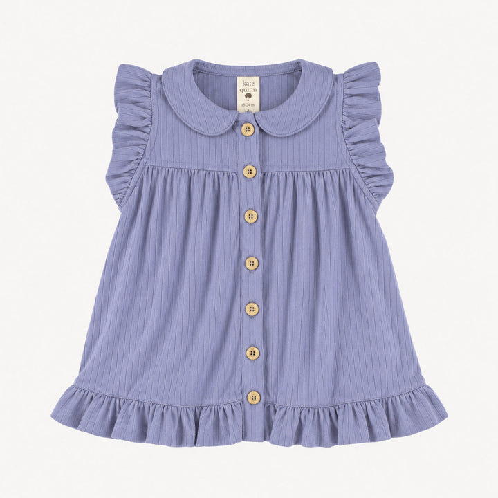 PREORDER dakota top | hydrangea | woods rib