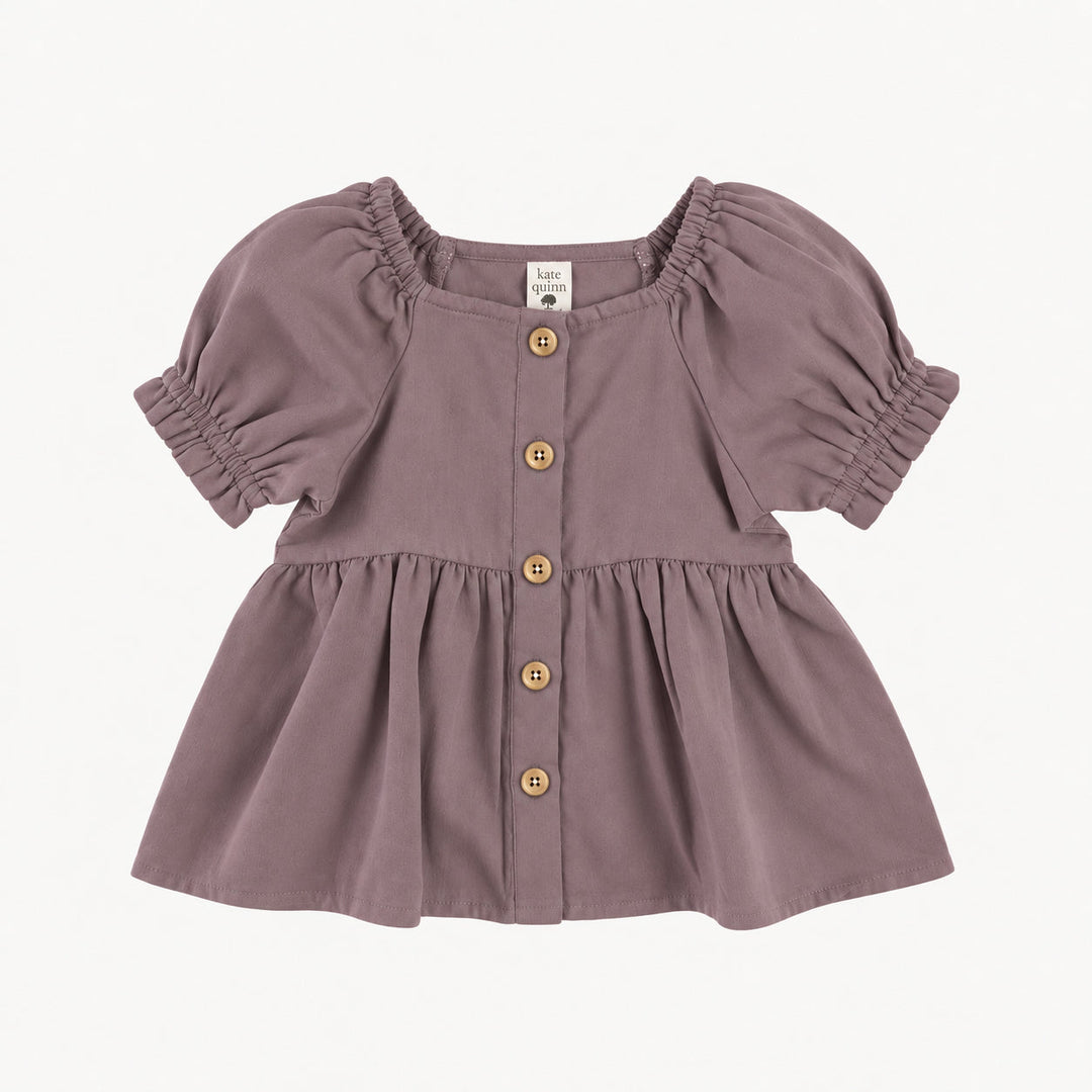 PREORDER short sleeve woodland top | quail | modal