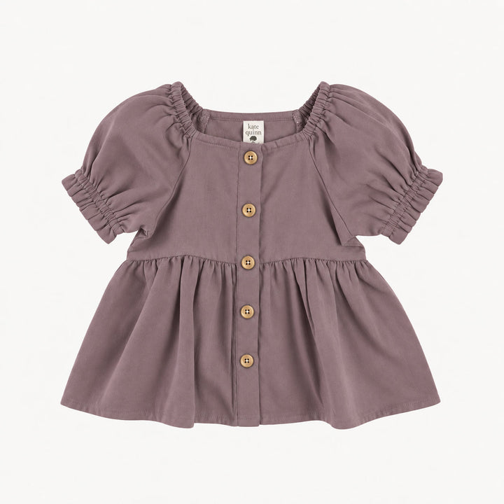 PREORDER short sleeve woodland top | quail | modal