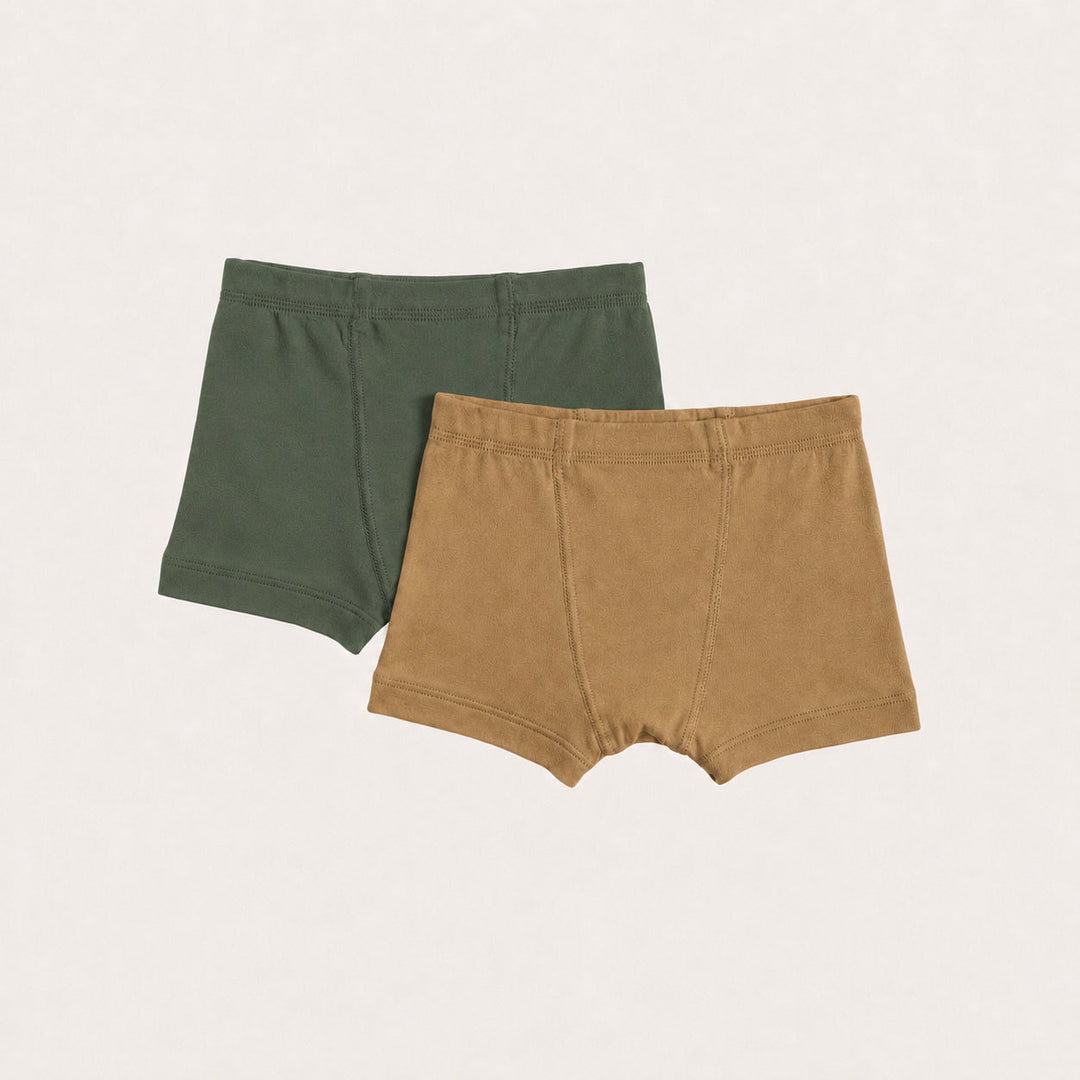 PREORDER boxer set of 2 | apple cinnamon | organic cotton interlock
