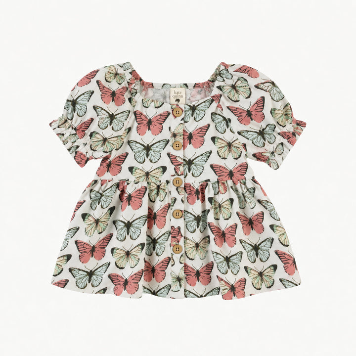 PREORDER short sleeve woodland top | butterflies | modal