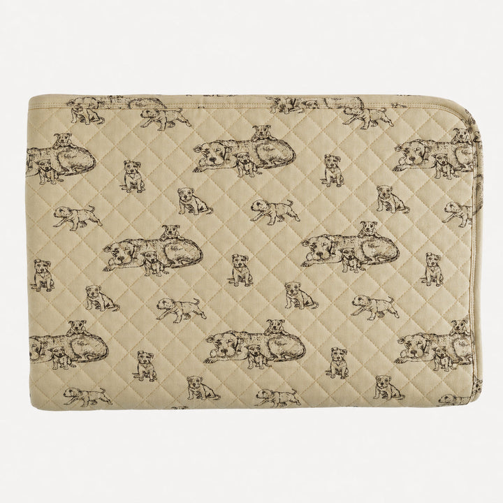 PREORDER classic diamond quilt | pit bulls | bamboo