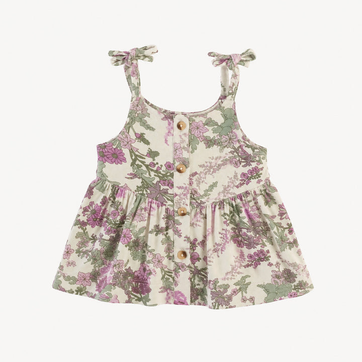 PREORDER emma spaghetti top | violet queen annes lace | modal