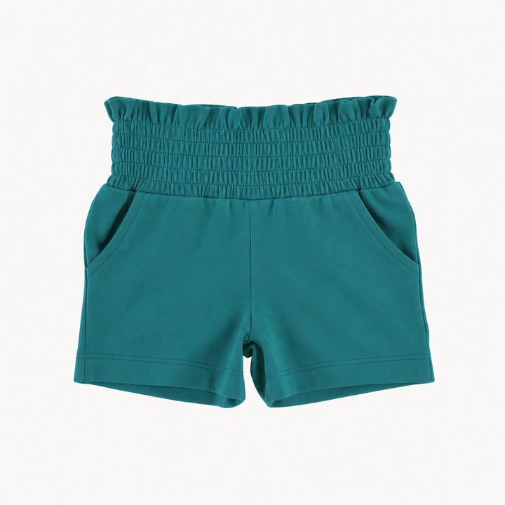 PREORDER smocked short | sea pine | modal