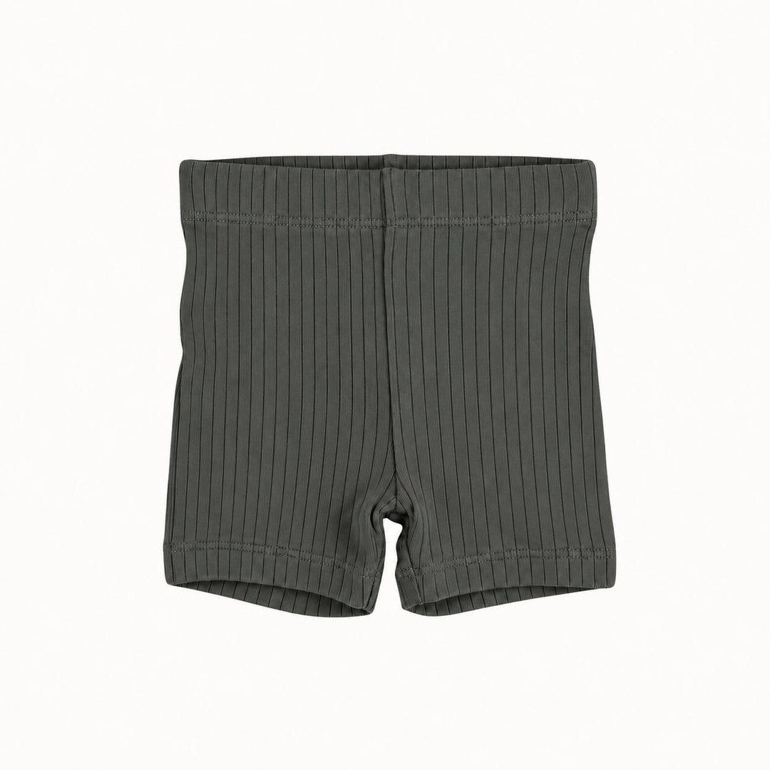 PREORDER bike short | beluga | woods rib