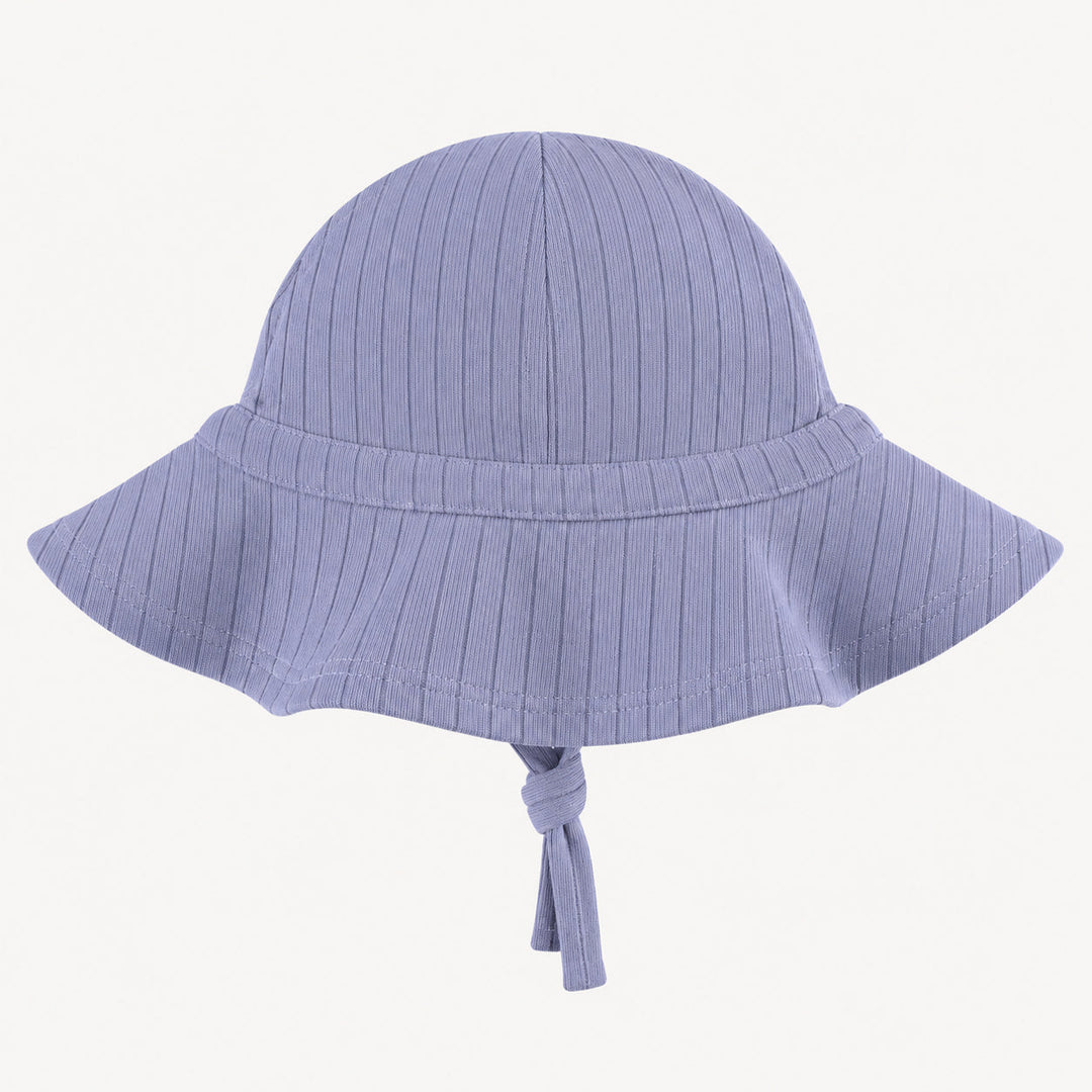 PREORDER button sun hat | hydrangea | woods rib