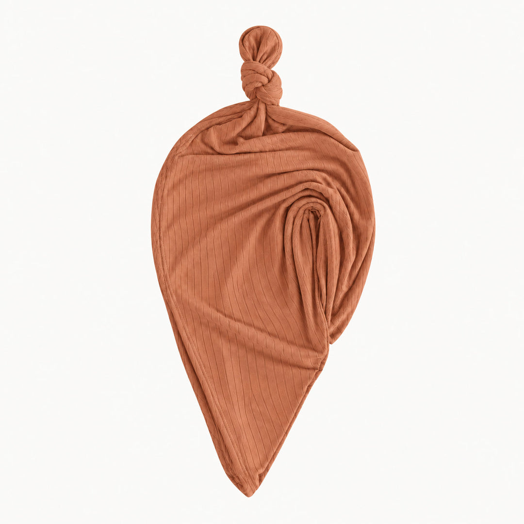 PREORDER classic single layer blanket | copper | woods rib