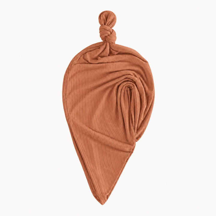 PREORDER classic single layer blanket | copper | woods rib