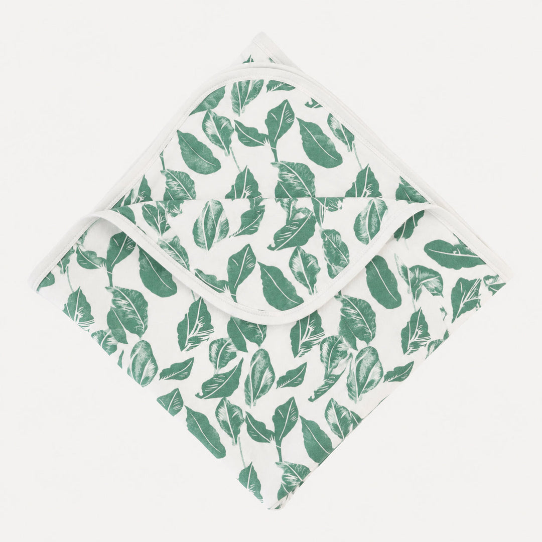 PREORDER double layer blanket | jade leaf | bamboo