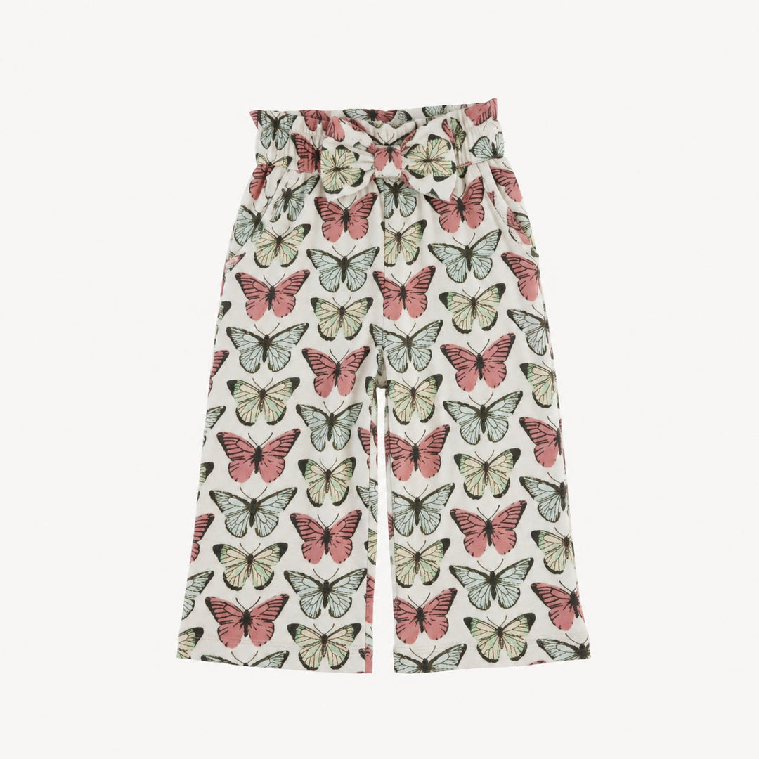 PREORDER paper bag pant | butterflies | modal