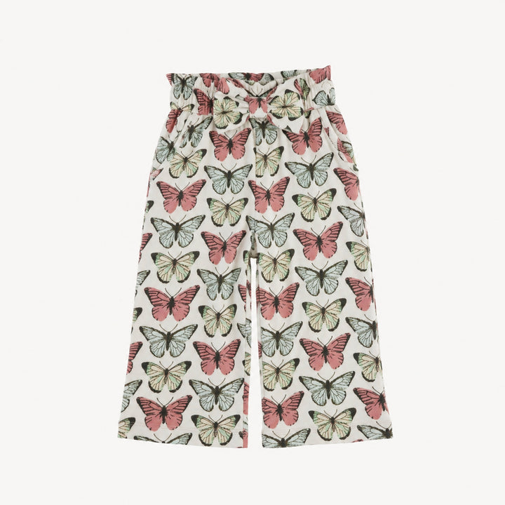 PREORDER paper bag pant | butterflies | modal