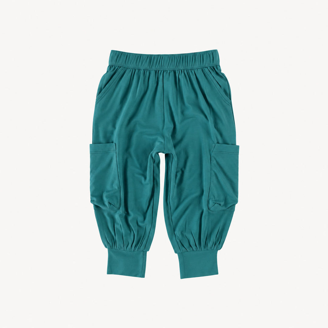 PREORDER cargo bubble pant | sea pine | modal