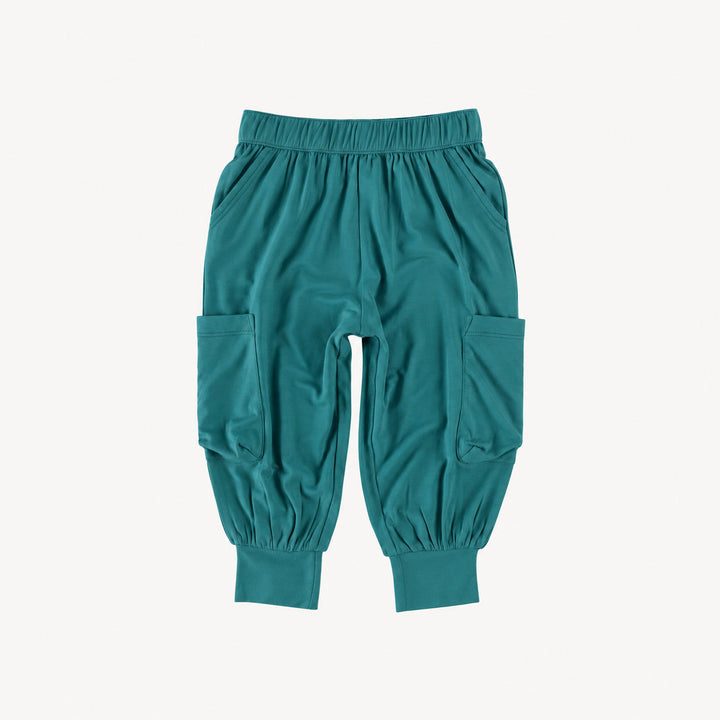 PREORDER cargo bubble pant | sea pine | modal