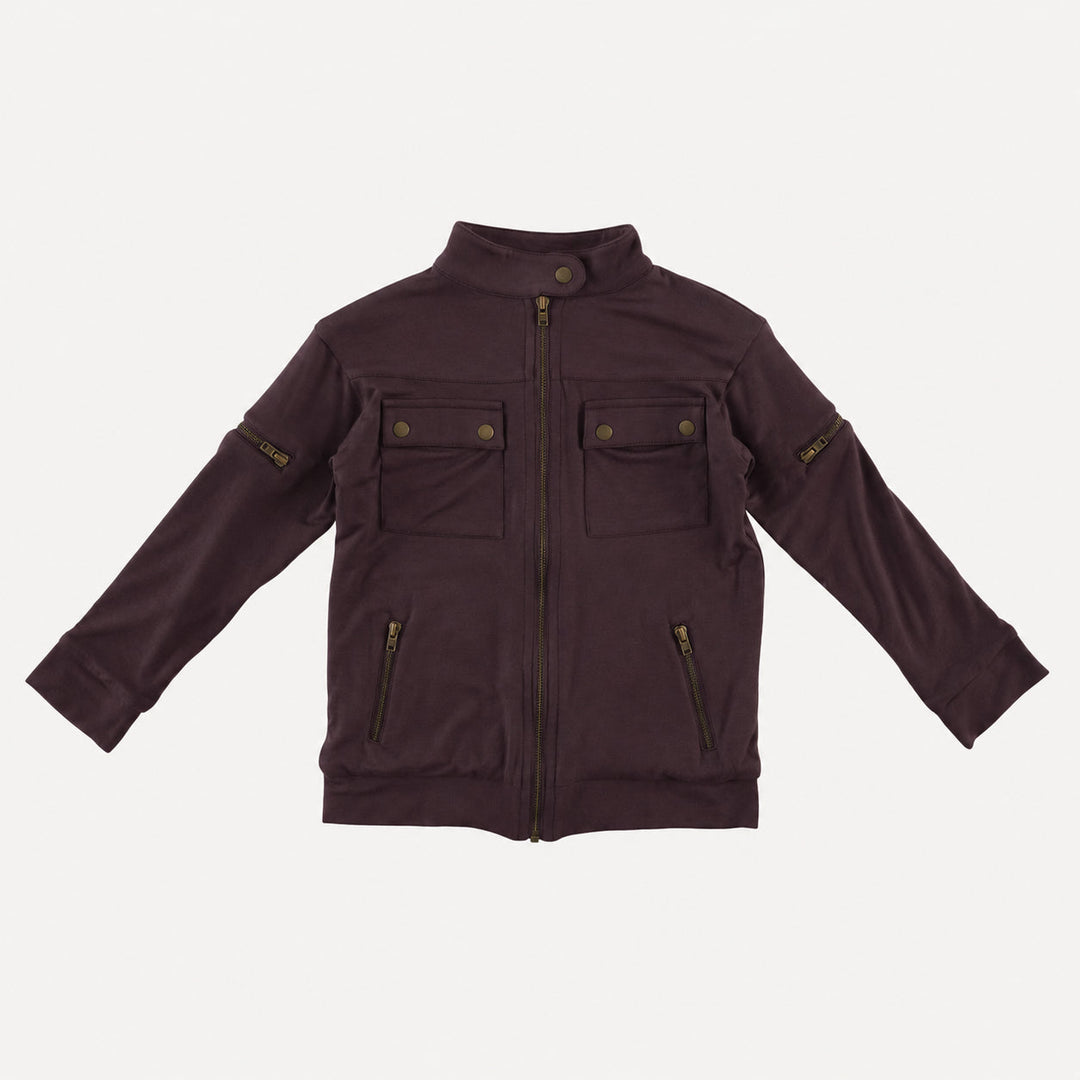 PREORDER motorcycle jacket | fudge | bamboo