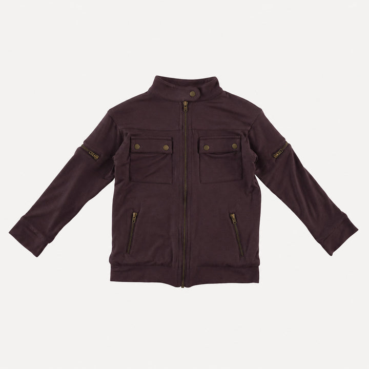 PREORDER motorcycle jacket | fudge | bamboo