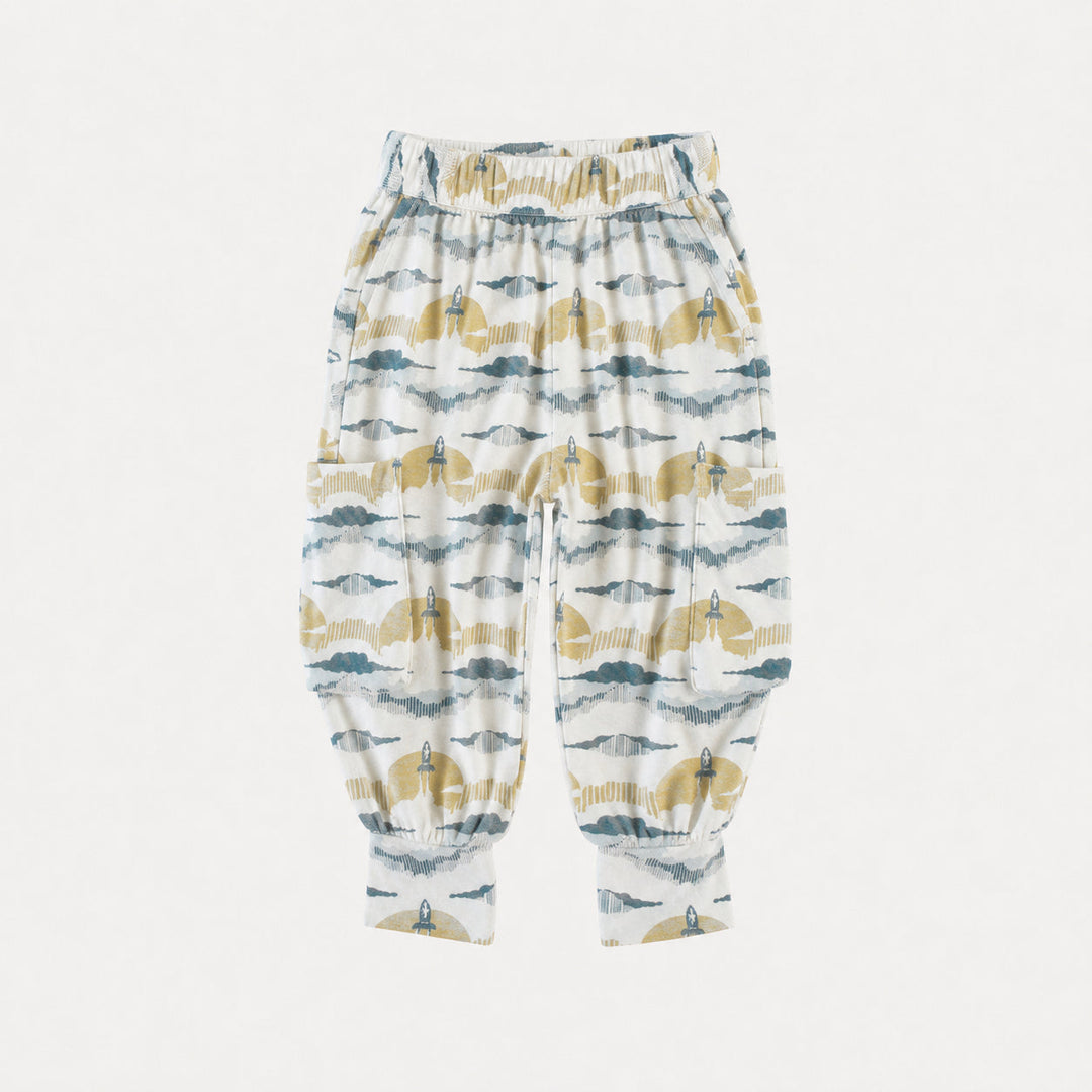 PREORDER cargo bubble pant | rocket | bamboo