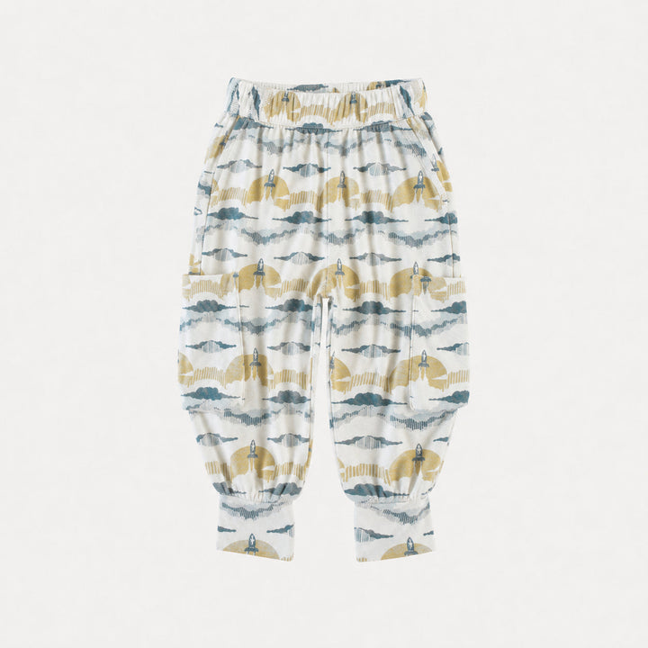 PREORDER cargo bubble pant | rocket | bamboo