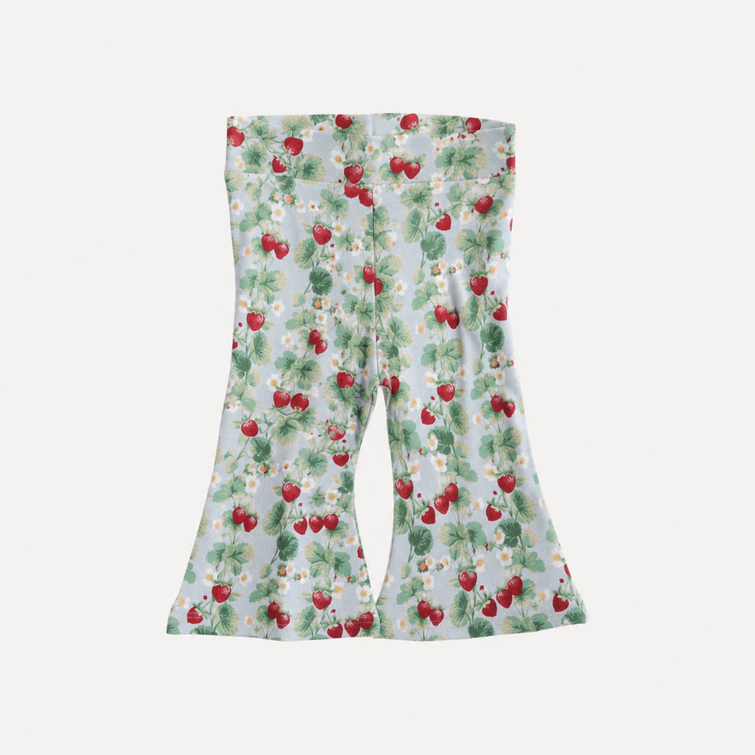PREORDER flare pant | strawberry vine | bamboo