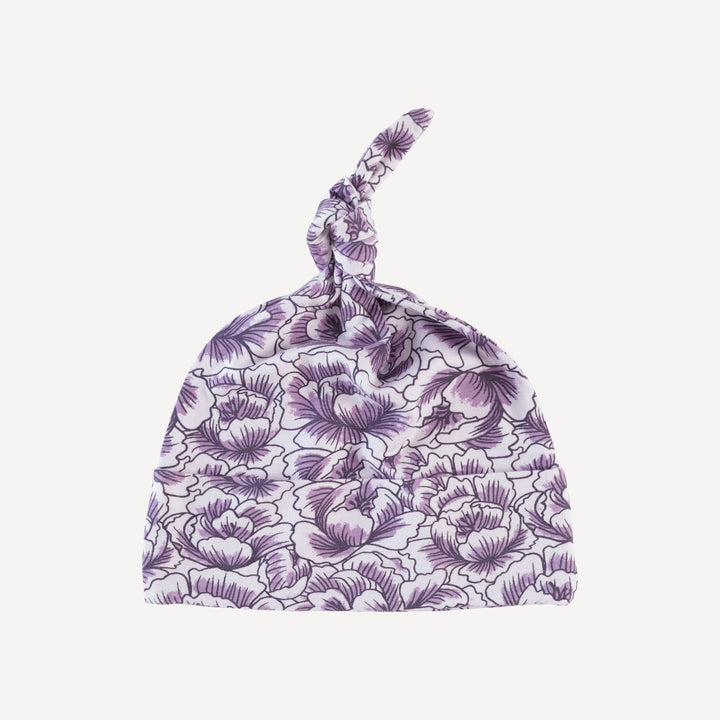 knot hat | purple petal | bamboo